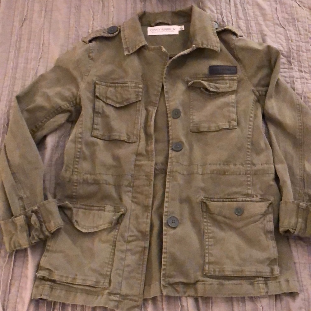 Utility army jacket